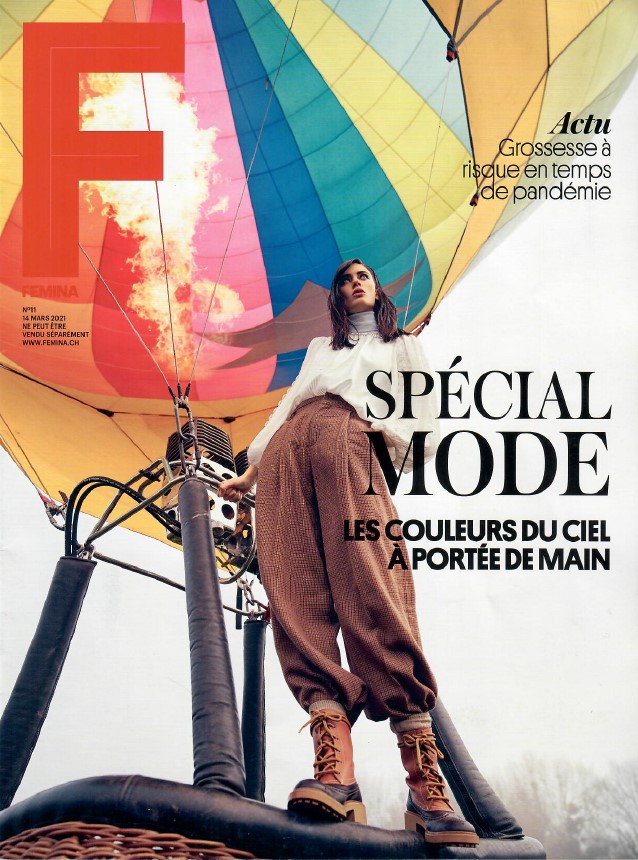 Cover of Femina magazine March 2021